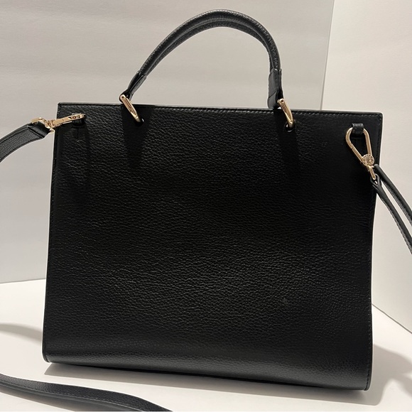 FURLA Julia top handle satchel black leather - Picture 2 of 16